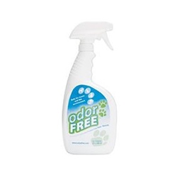 The unique environmentally-friendly ingredients in Odor Free™ work on pet and other odors indoors and outdoors, leaving everything smelling fresh for a long time.